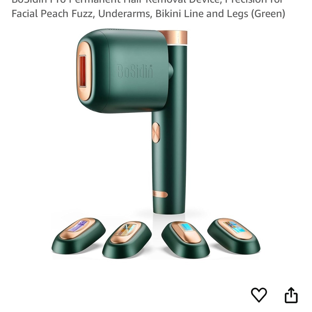 Pro Permanent Hair Removal Device - Green